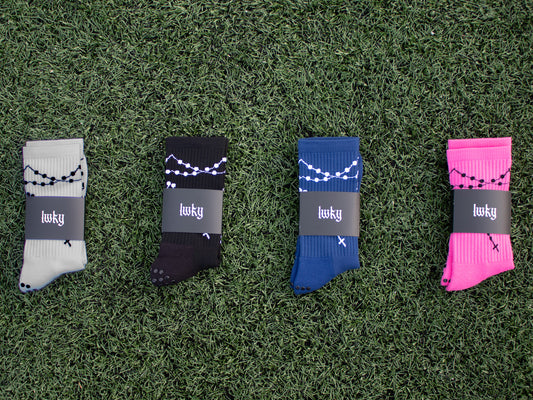 Rosary Grip Socks